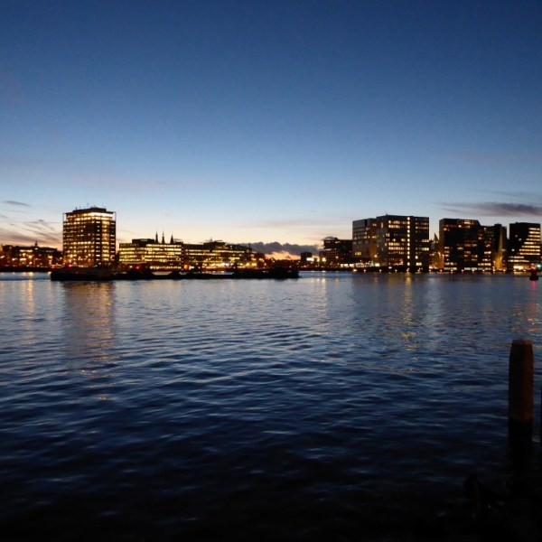 Het IJ, vanuit het noorden,&nbsp;Amsterdam