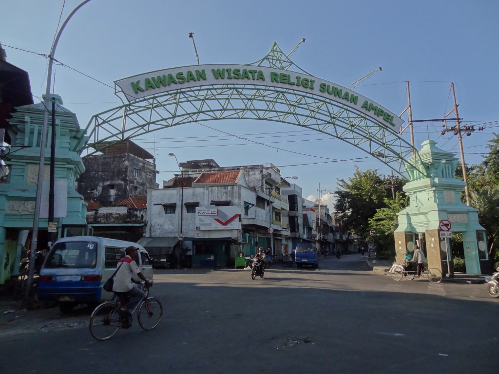 De toegangspoort naar de Arabische wijk