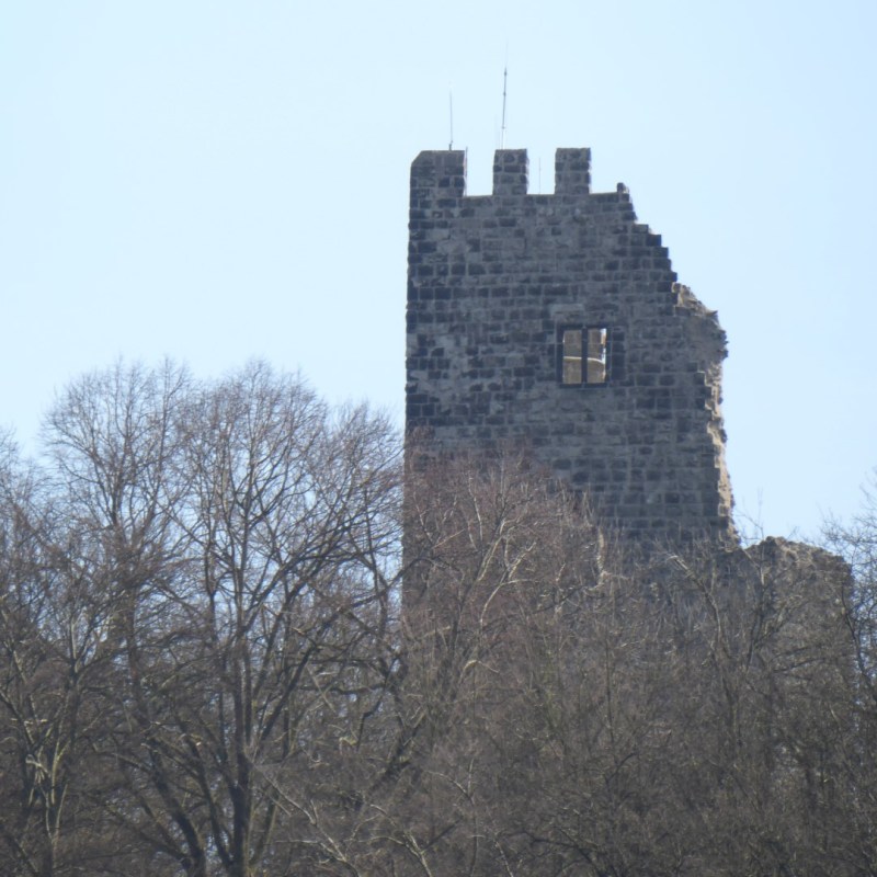Drachenfels, Koenigswinter, Duitsland