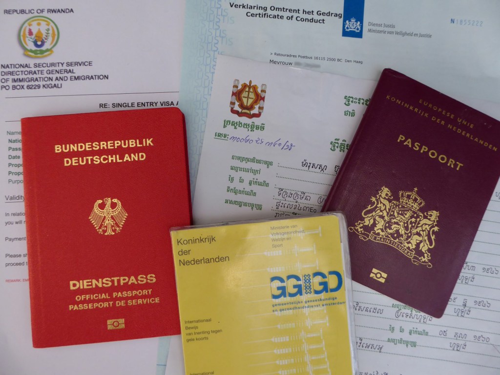 Officiële documenten voor immigratie in&nbsp;Rwanda