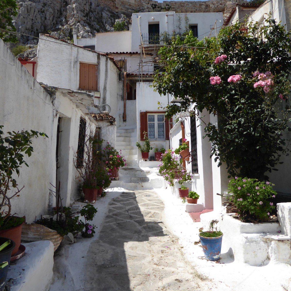 Anafiotika wijk, Athene