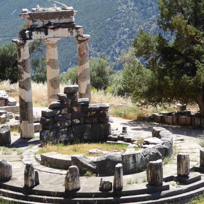 Athena’s tempel, Delphi