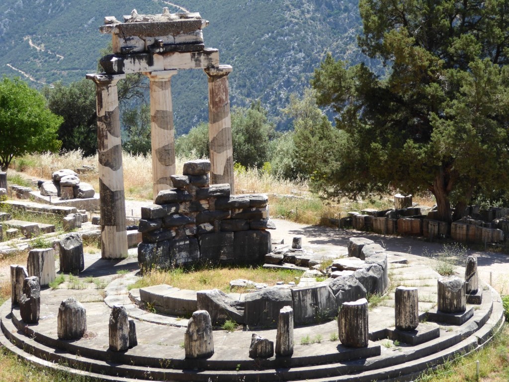 Athena’s tempel, Delphi