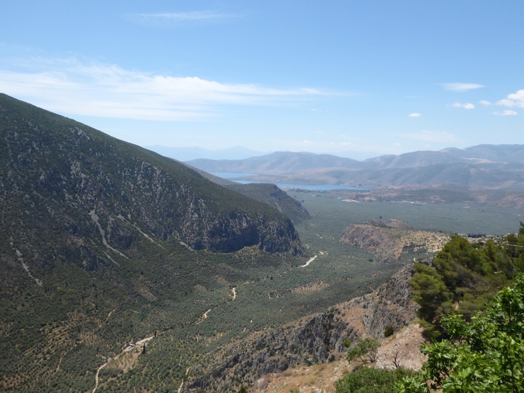 Uitzicht vanaf Delphi