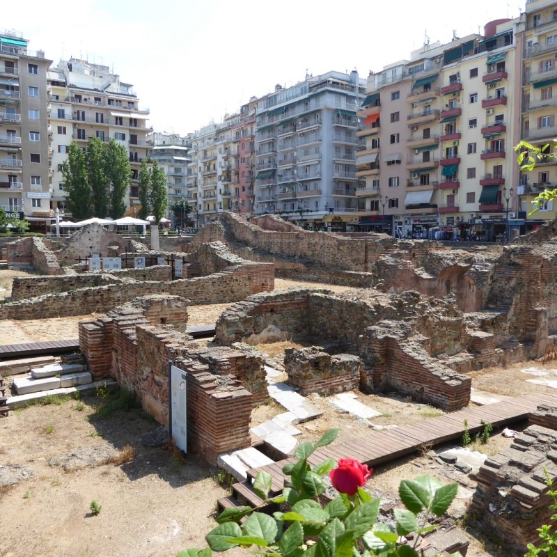 Opgravingen in Thessaloniki