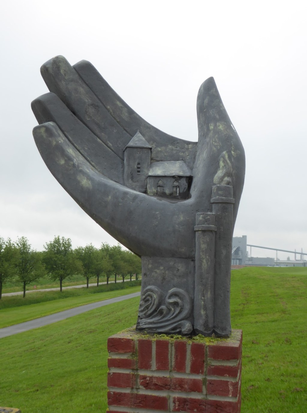 Begraafplaats onder de dijk, Oterdum