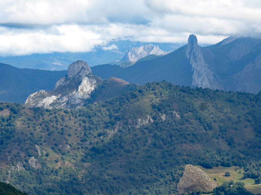 Uitzichten Picos de Europa, zuidzijde
