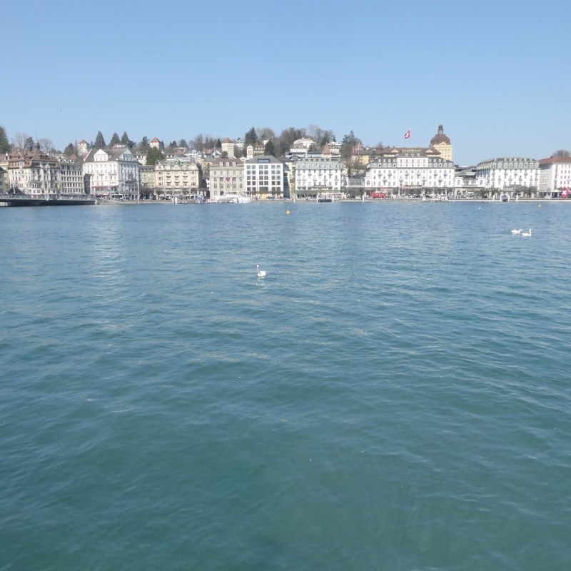 Luzern over het Vierwoudstedenmeer