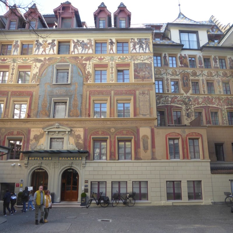 Muurschilderingen, Oude stad,&nbsp;Luzern