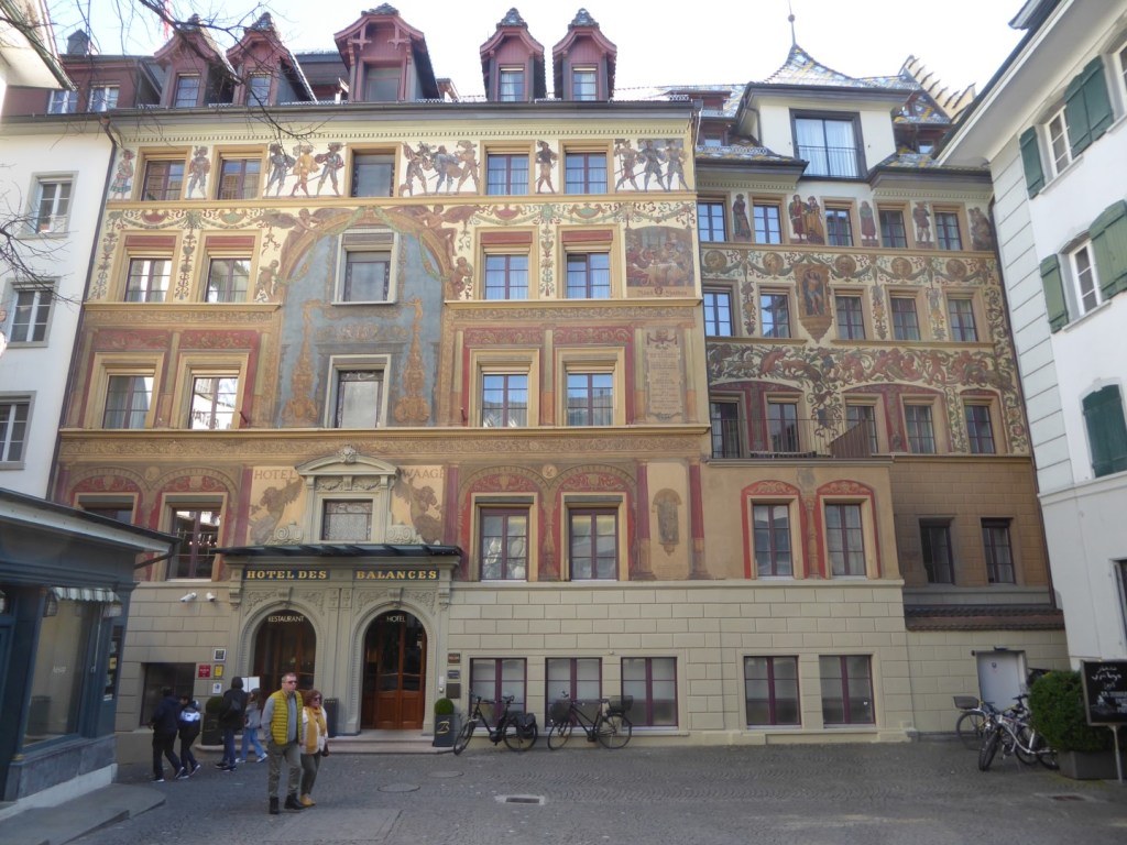 Muurschilderingen, Oude stad,&nbsp;Luzern