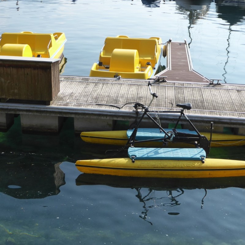 Waar fiets je het liefst mee over het Vierwoudstedenmeer?
