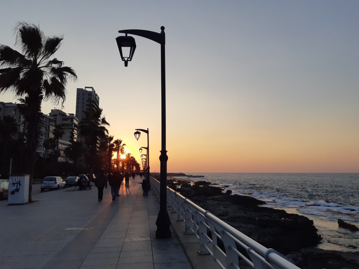 Op de boulevard,&nbsp;Beiroet