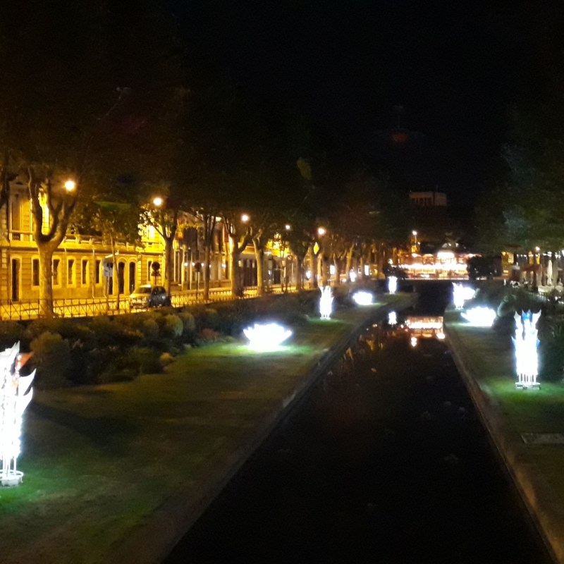 La Bassa bij nacht,&nbsp;Perpignan