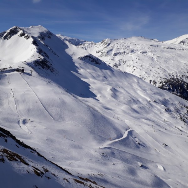 Skigebied in Bad Gastein, Oostenrijk