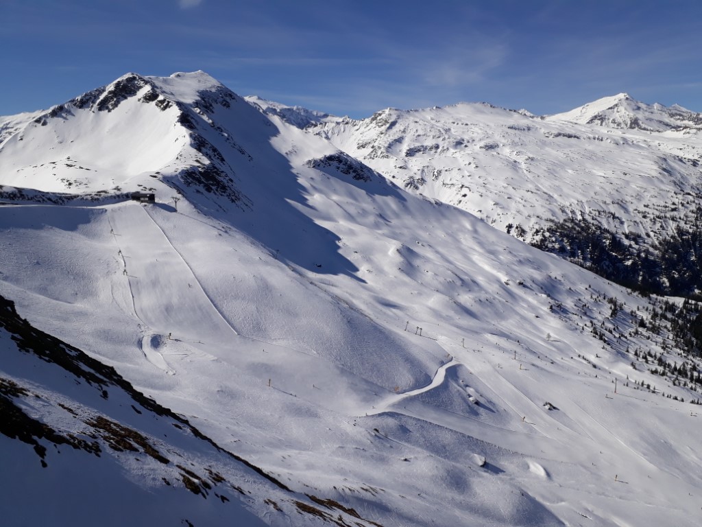 Skigebied in Bad Gastein, Oostenrijk