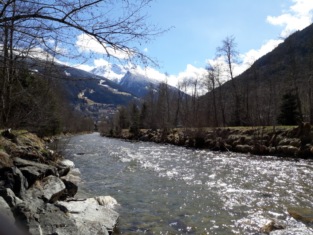 Langs de Gasteiner Ache tussen Bad Gastein en Bad Hofgastein