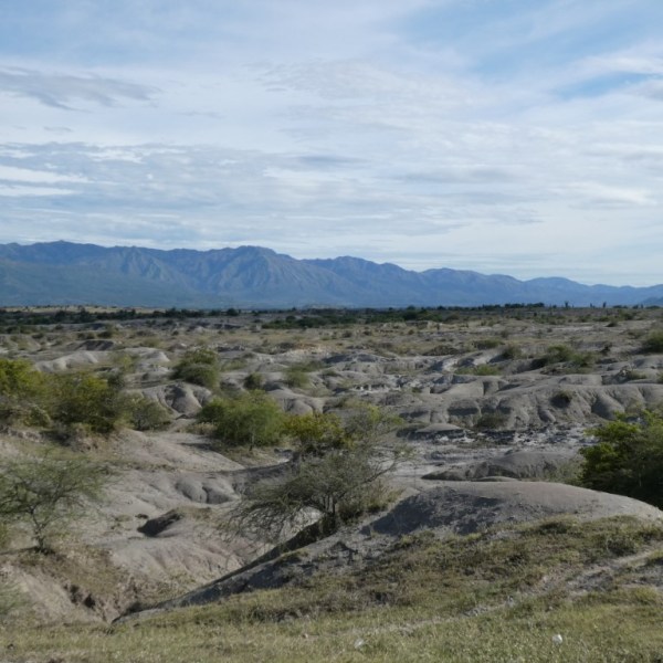Tatacoa-woestijn, grijze duinen