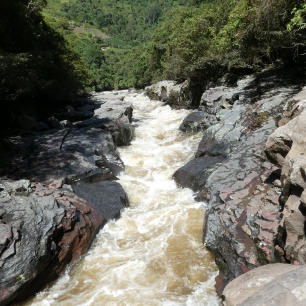 Stroomvernauwing in de&nbsp;Magdalenarivier