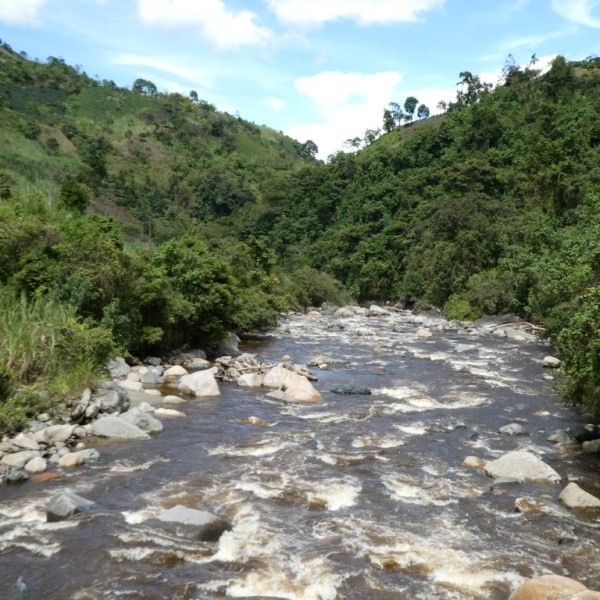 Magdalenarivier rond San&nbsp;Agustín