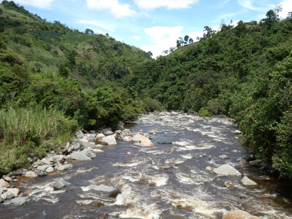 Magdalenarivier rond San Agustín
