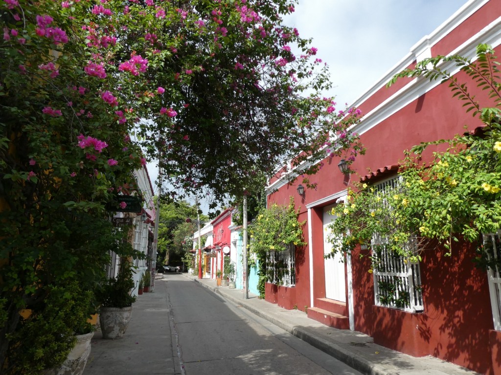 Kleurrijke straatjes, Cartagena