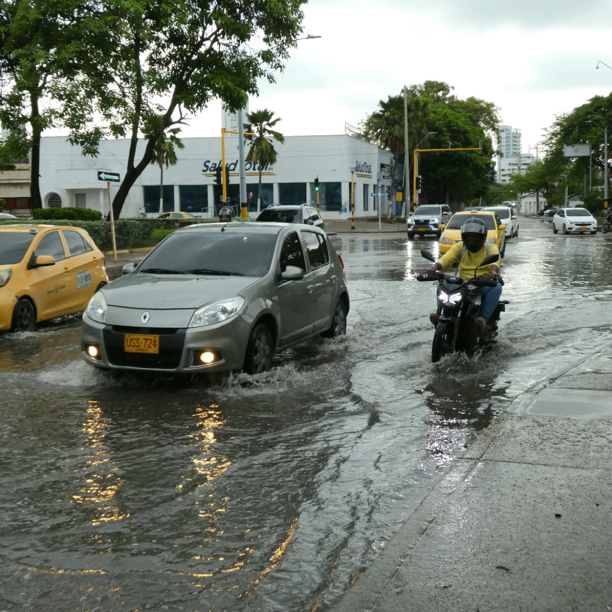 Regen, Cartagena