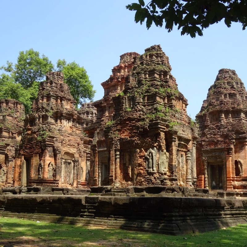 Preah Ko, Roluos Groep, Angkor, Siem&nbsp;Reap