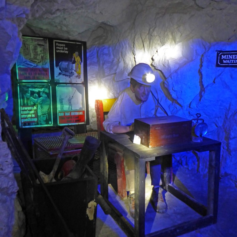 In de mijn,&nbsp;Johannesburg