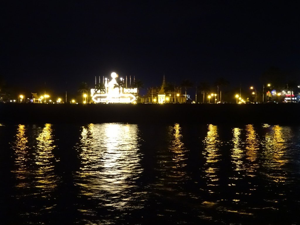 Koninklijk paleis ’s nachts, Phnom&nbsp;Penh