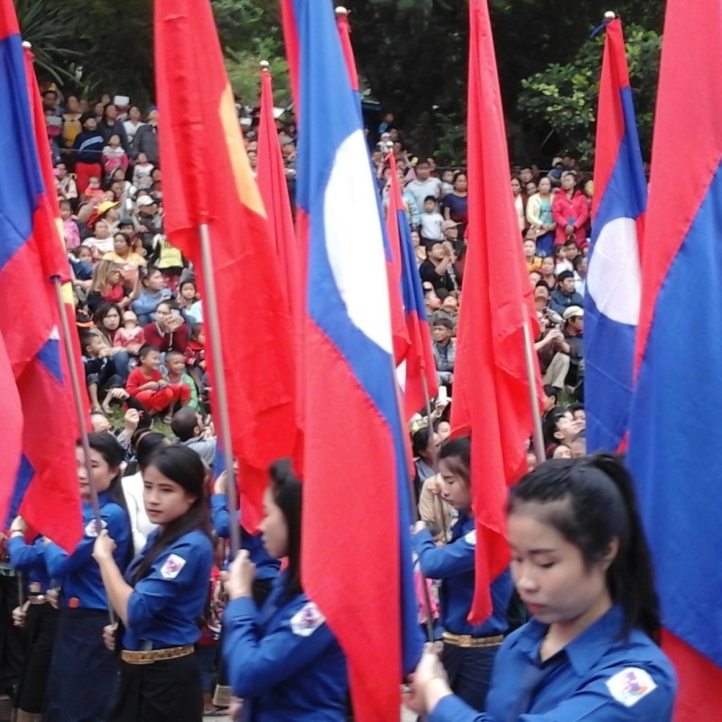 Parade ter ere van 20 jaar Werelderfgoed, Luang Prabang