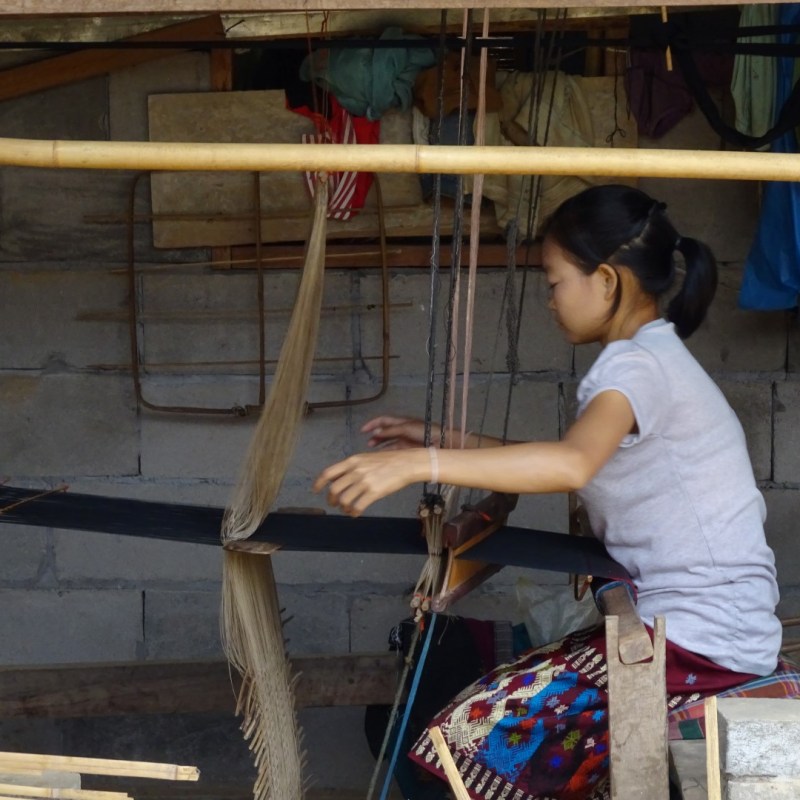 Spinnen en weven van prachtige&nbsp;stoffen