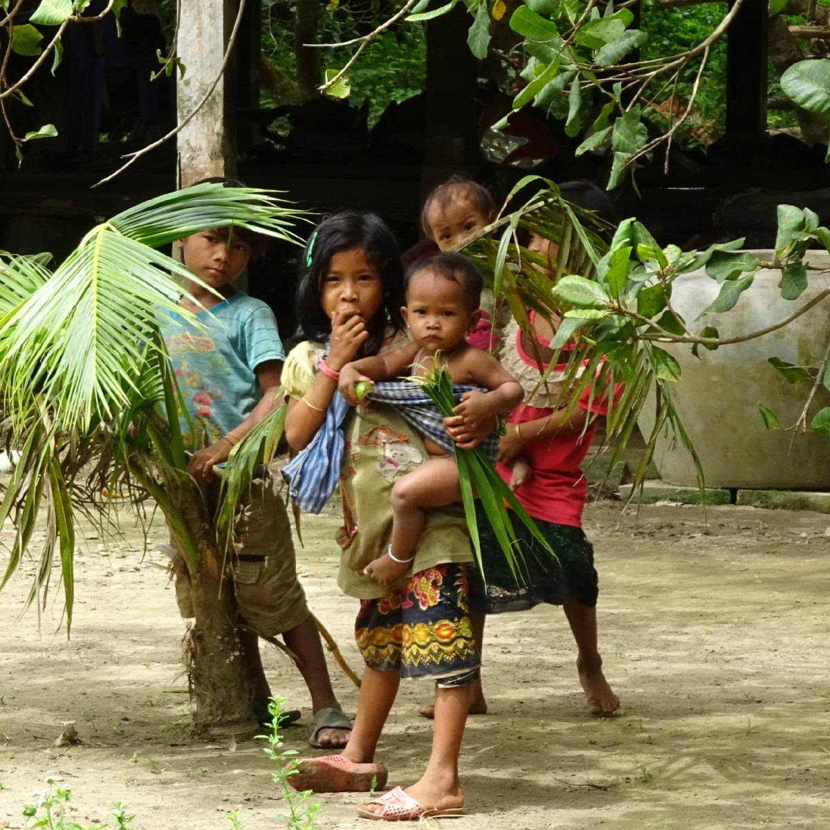 Mensen in en rond Virachey Nationaal park,&nbsp;Ratanakiri