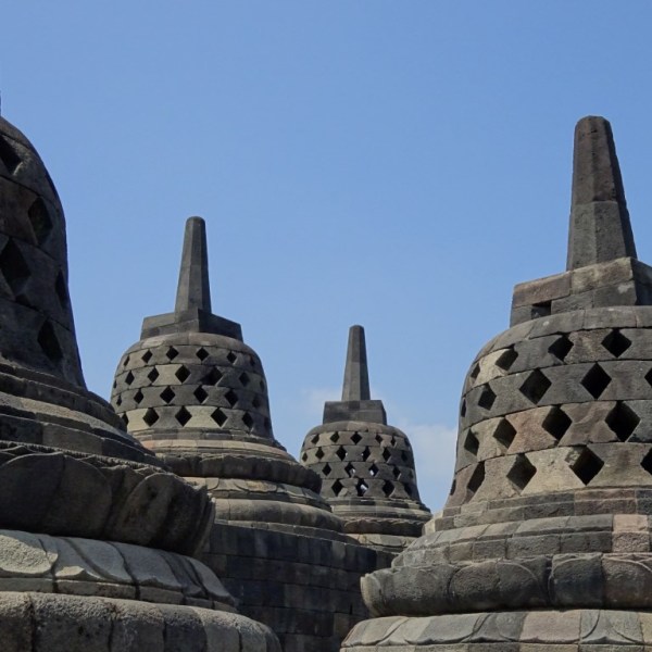 Details  van de&nbsp;Borobudur