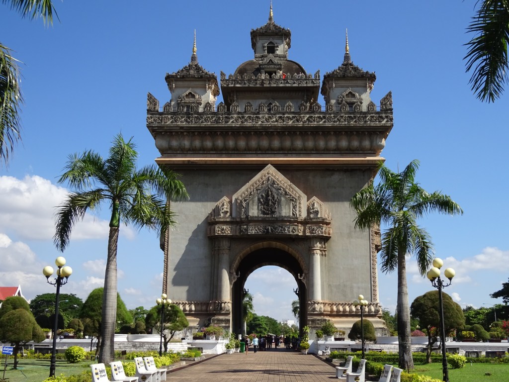 Patuxay monument, Vientiane, Laos