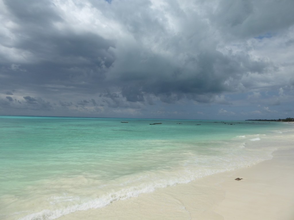 Wolken boven zee,&nbsp;Zanzibar