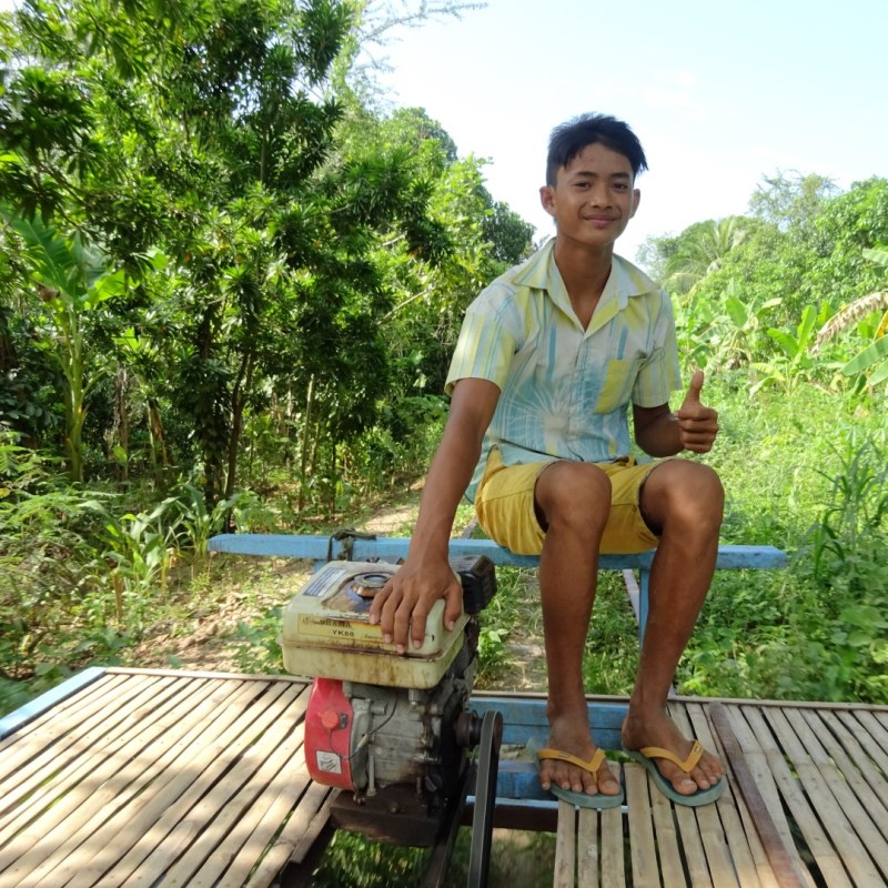 Bamboetrein, Battambang