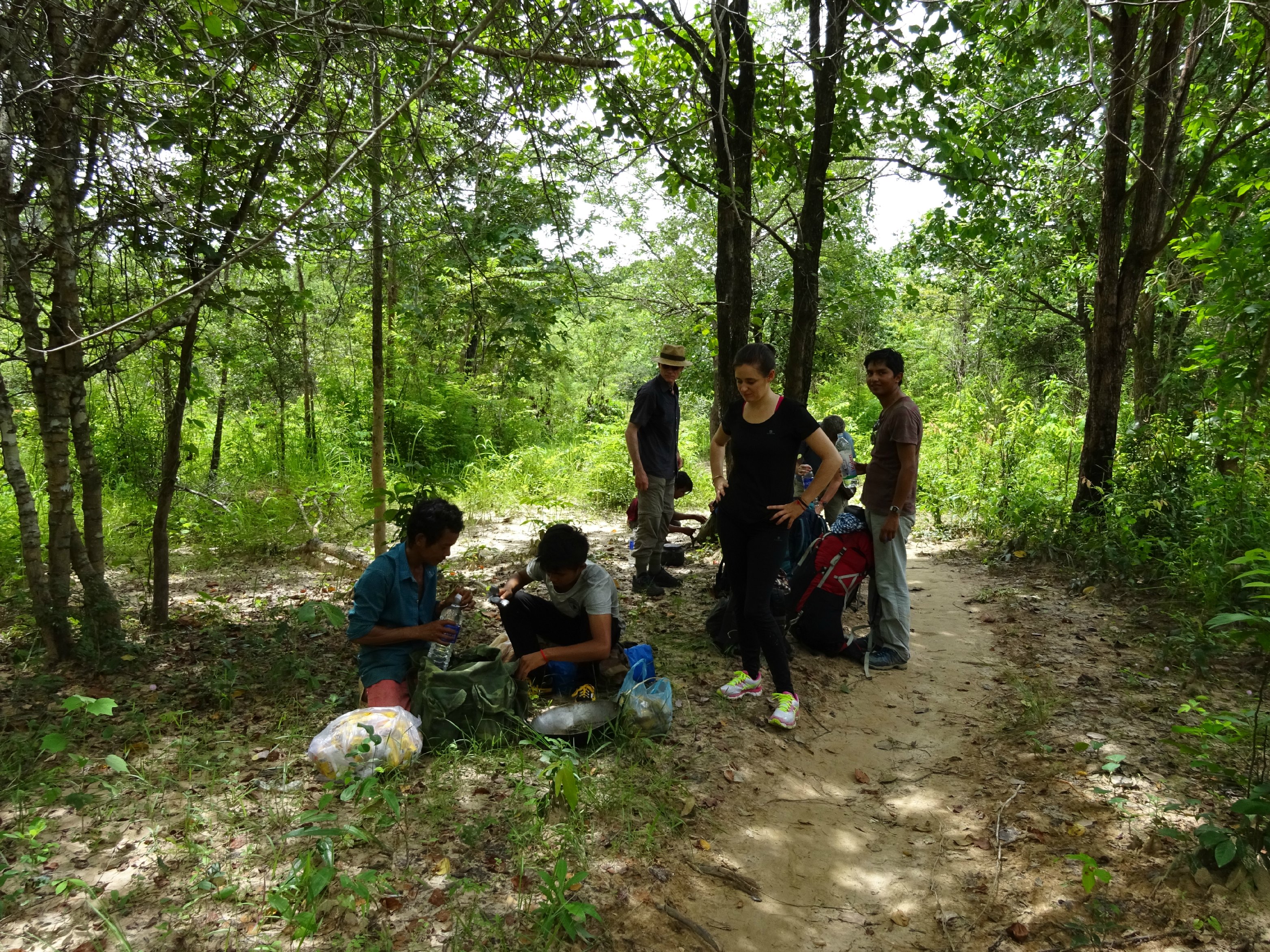 ...en lange maar mooie wandelingen met weinig rust.