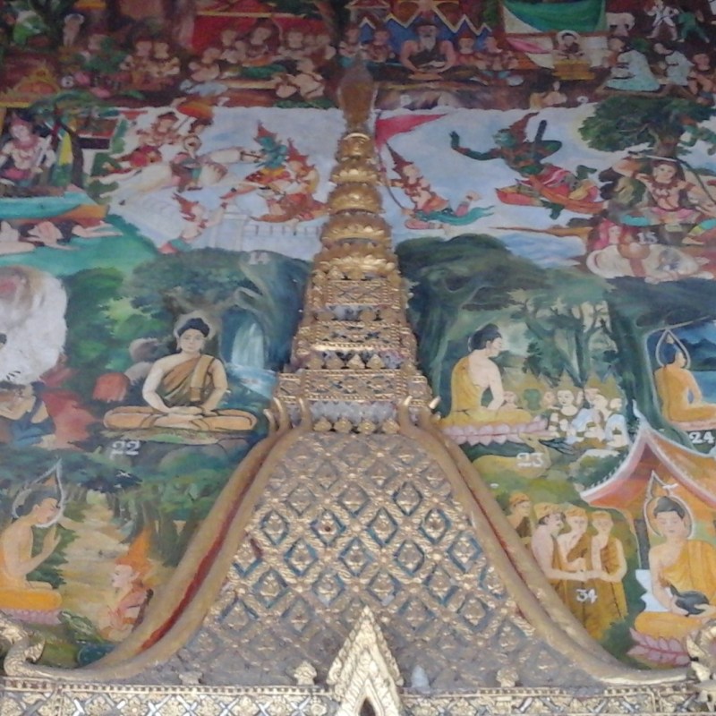 Wat Xieng Muan en Wat Choum&nbsp;Khong