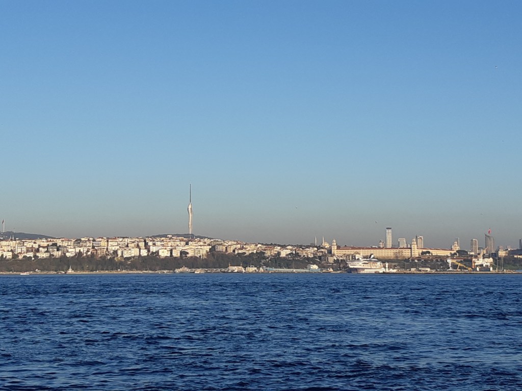 Uitzicht over de Bosporus,&nbsp;Istanbul