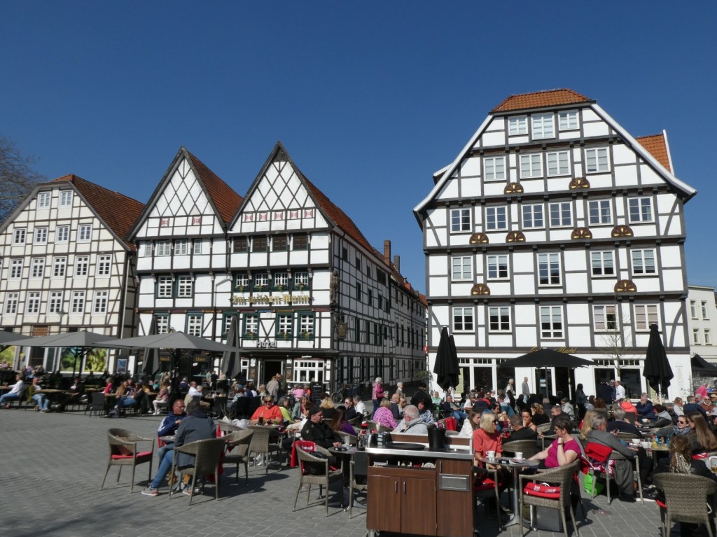 Vakwerkhuizen in Soest, Duitsland