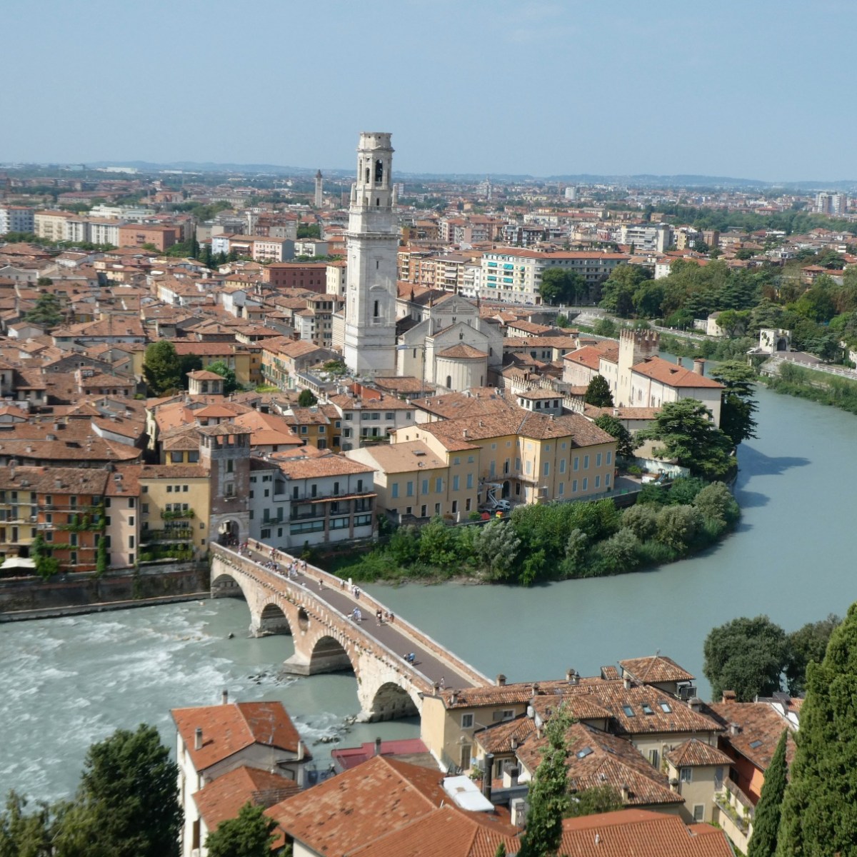 Adige, Verona