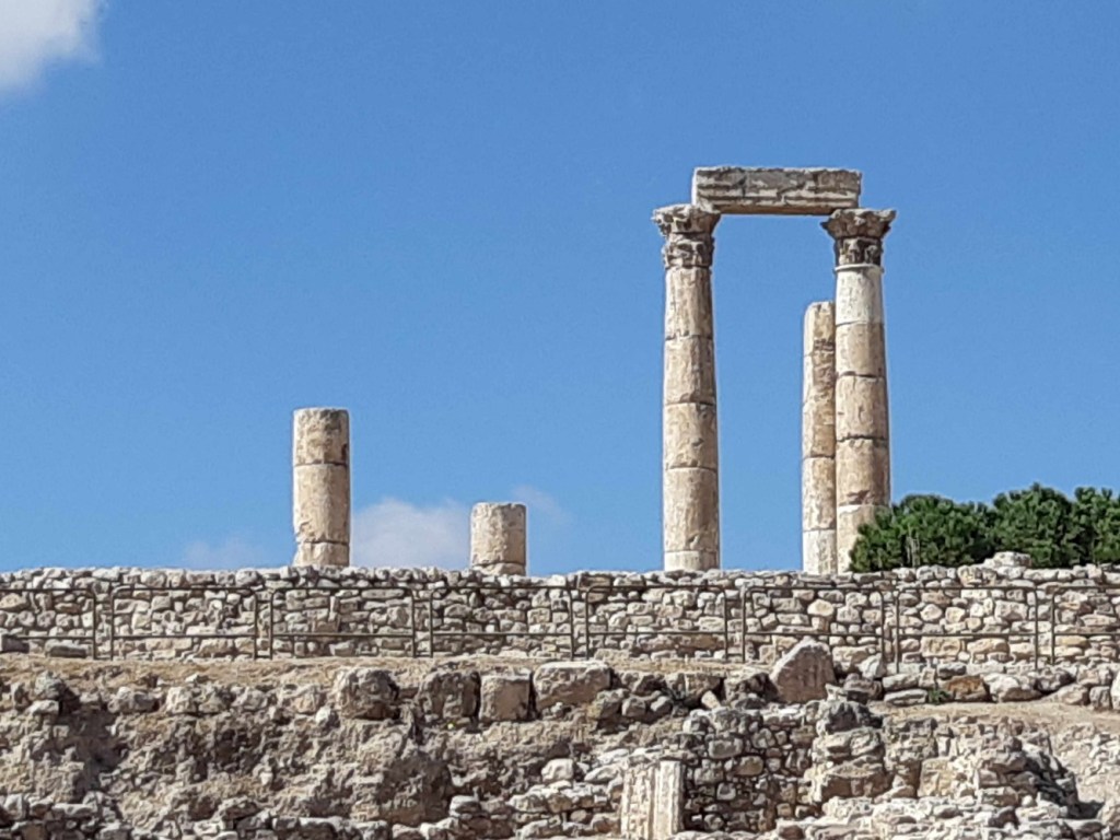 Herculestempel, Citadel van Amman, Jordanië