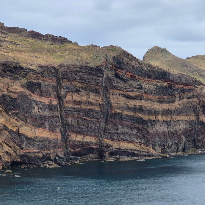 Geologieles op de Ponte de Sao&nbsp;Lourenço