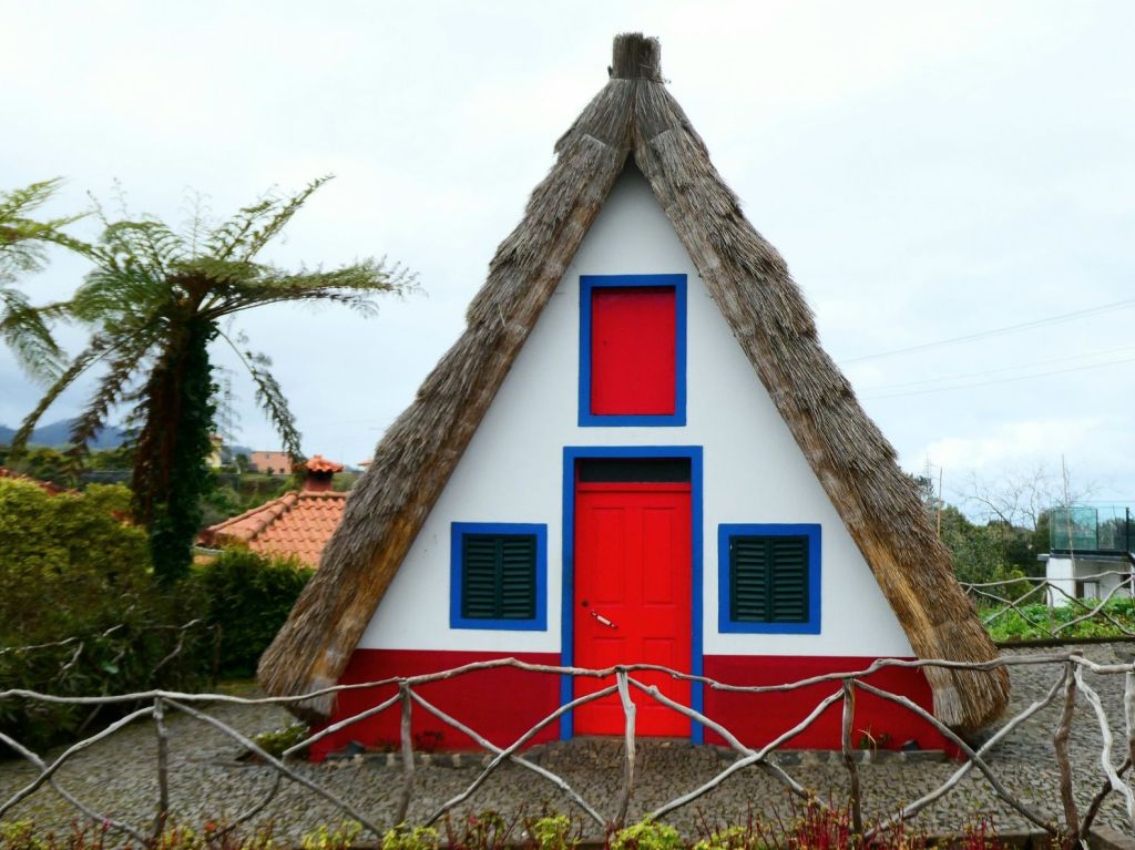 Traditionele huizen, Santana